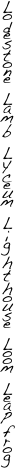 Lodestone Lamb Lyceum Lighthouse Loom